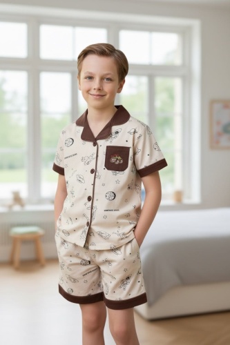 Пижама Kids Moda коричневый
