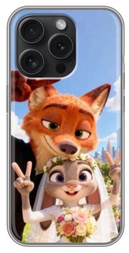 Чехол для Apple iPhone 15 Pro рисунок