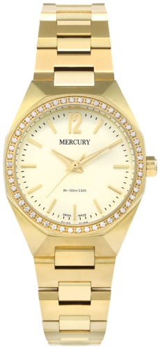 Кварцевые Mercury MEL491-GG-S-1 нержавеющая сталь