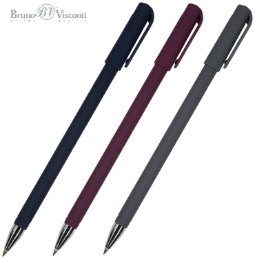 Ручка шариковая Bruno Visconti SlimWrite.ORIGINAL 20-0006 1 шт, 0.5 мм, цвет чернил синий