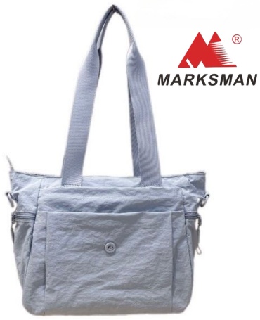 Сумка шоппер Marksman нейлон голубой