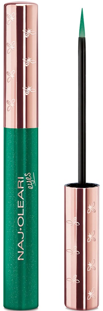 NAJ OLEARI Стойкая подводка для глаз подводка зеленый 03 Emerald chrome