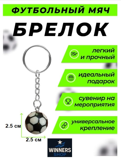Брелок BISL45-0158903 25*85 мм нержавеющая сталь 1 шт
