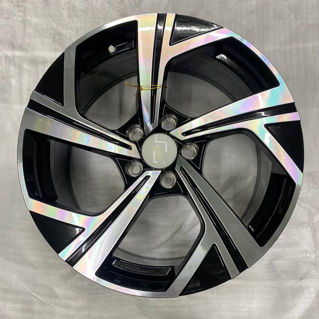 DIVAD BK5851 8x18/5x112 D57.1 ET45 4 диска черный, серебристый