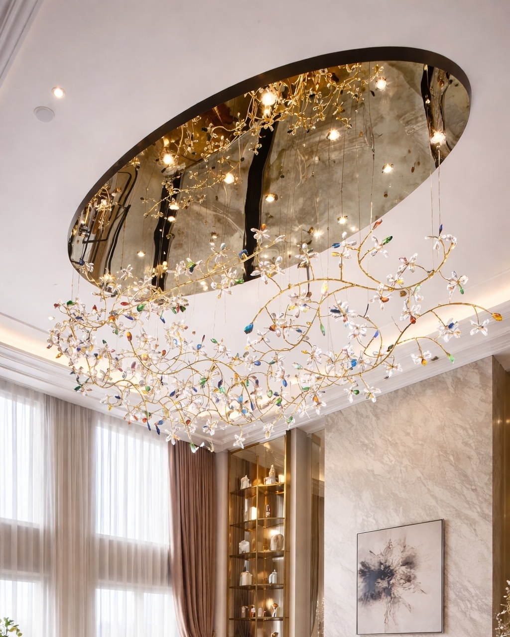 Люстра потолочная sat LED, кол-во ламп: 1 шт