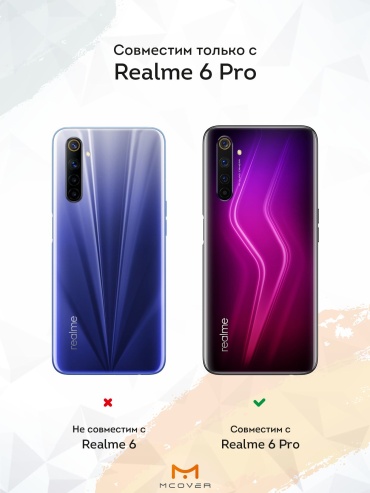 Чехол Mcover для Realme 6 Pro рисунок
