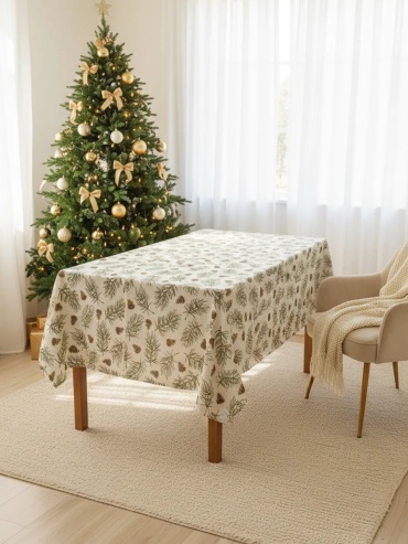 Скатерть Этель 220x147 см, хлопок, 1 шт