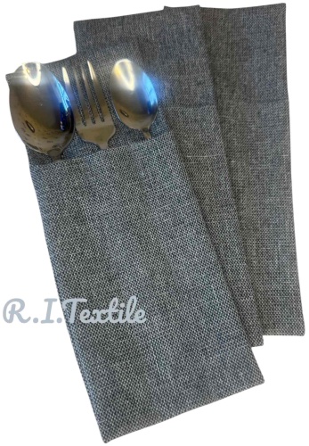 Куверт R.I.Textile 25x10 см, искусственный лен, 1 шт
