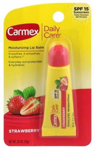 Carmex бальзам Strawberry SPF15 10 г
