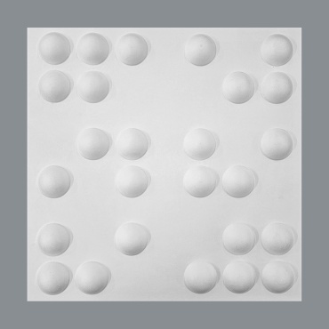 3D фактурная панель 500x500 мм, бамбук, арт. Morits (YD-01)