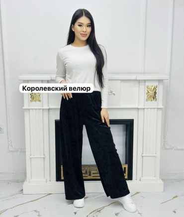 Брюки Милана черный, графит