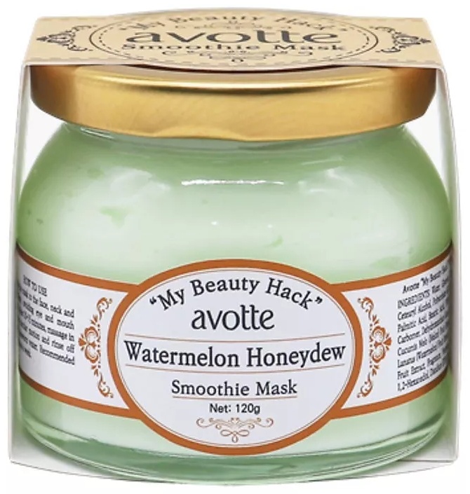 Маска для лица Avotte крем My Beauty Hack Watermelon Honeydew Smoothie Mask 120 г