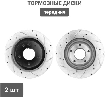 Диски Gerat передние DSK-F071W