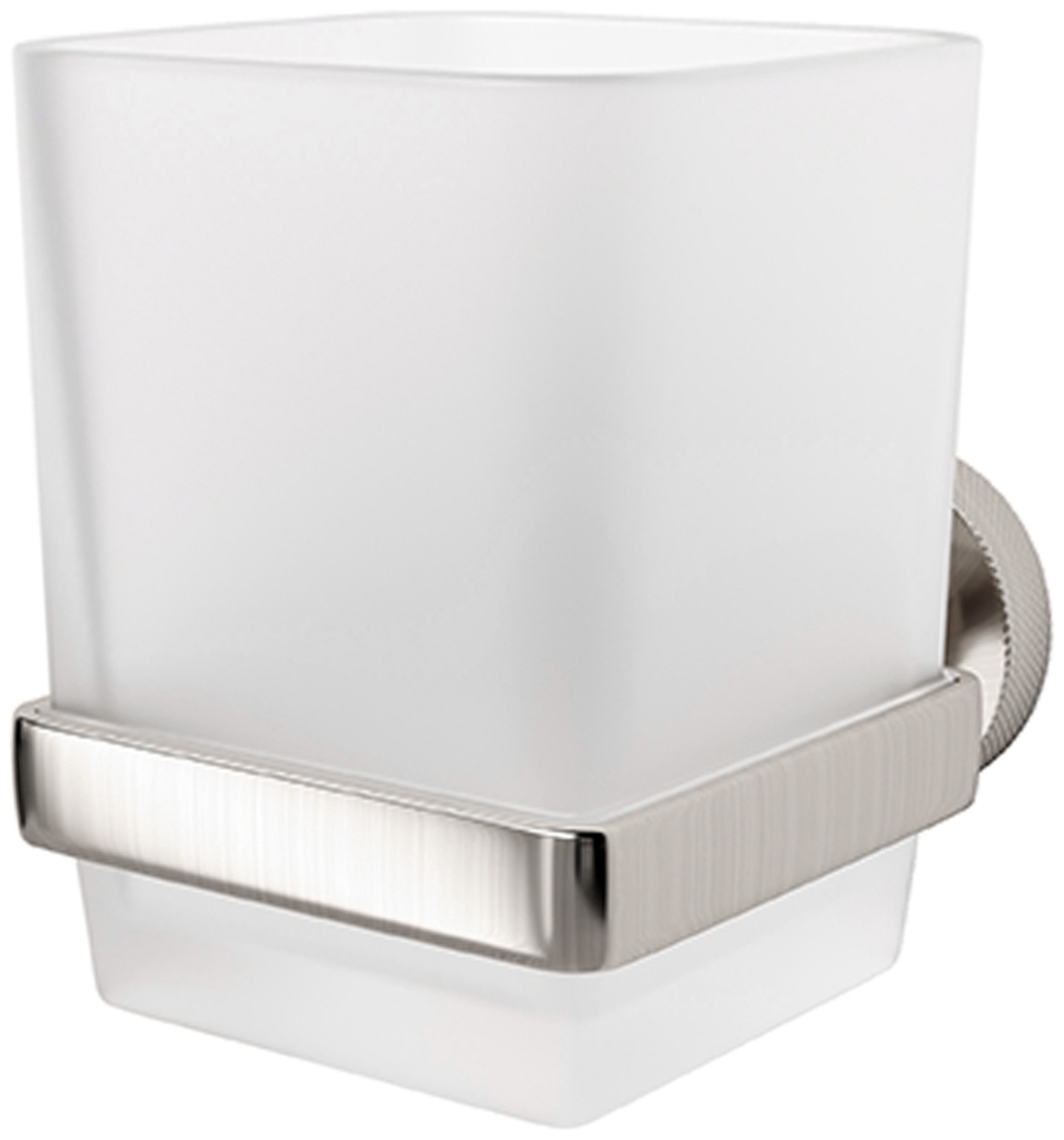 WasserKRAFT стакан К-64428 Tauber 1 шт, металл, стекло