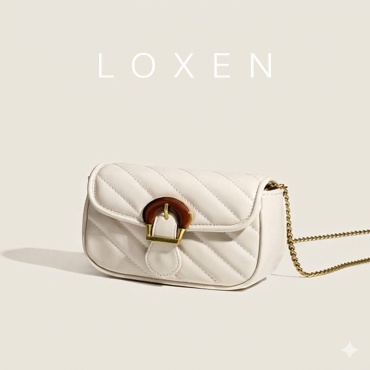 Клатч LOXEN искусственная кожа молочный