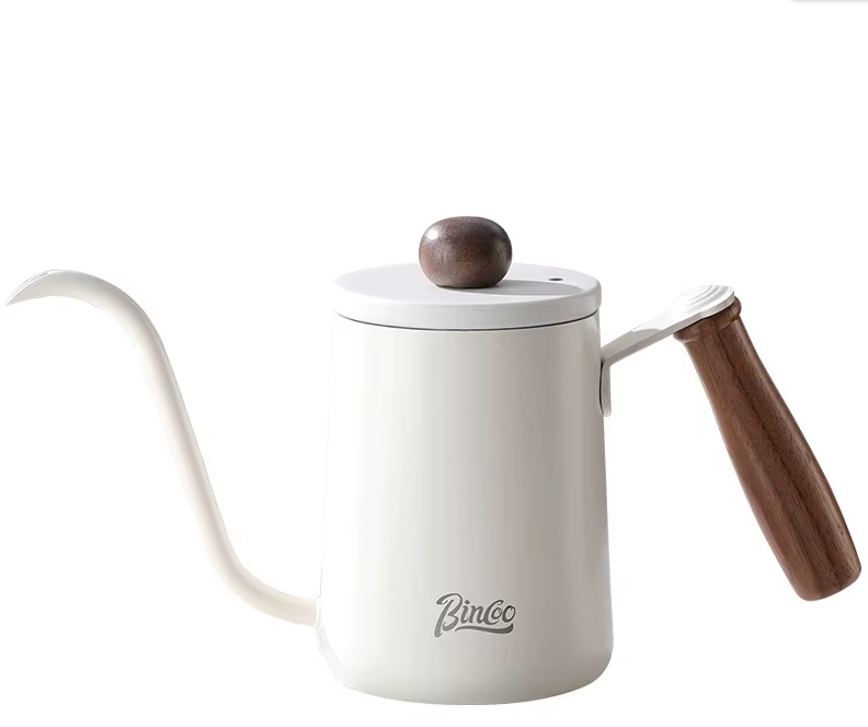Кофейник Bincoo GYKF0547 600 мл, нержавеющая сталь, дерево