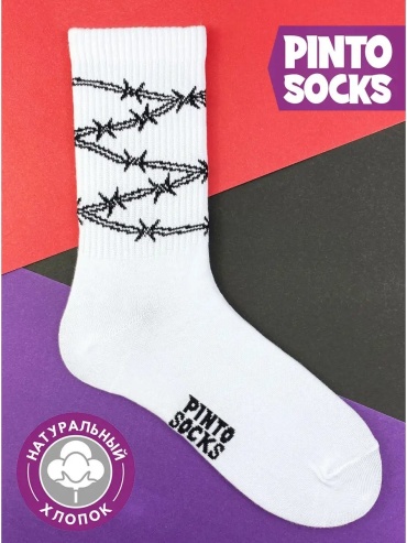 Носки Pinto Socks 1 пара белый 40