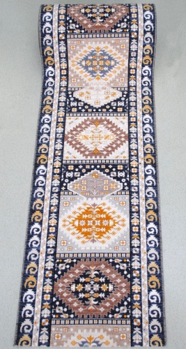 Ковровая дорожка Carpets Vitebsk безворсовая, полиамид, войлок, 100 см x 5 м