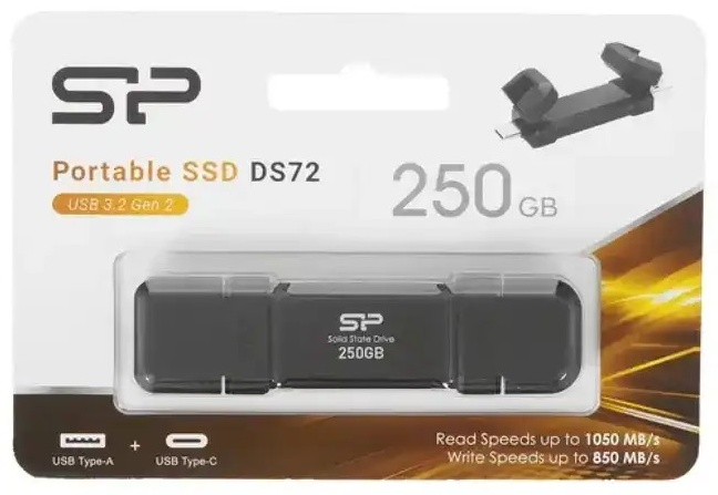 Внешний накопитель Silicon Power SP250GBUC3S72V1K 250 Гб
