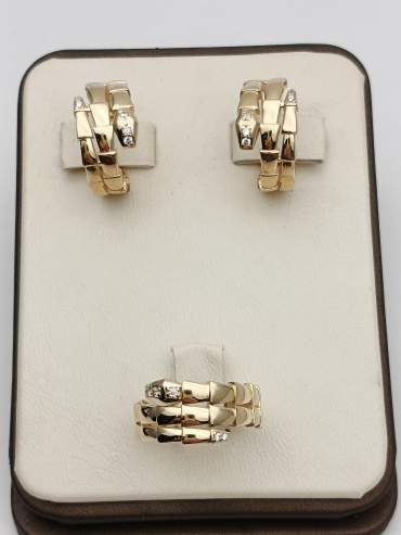 Arti-Gold 909876 вес 7.6 г золото, фианит
