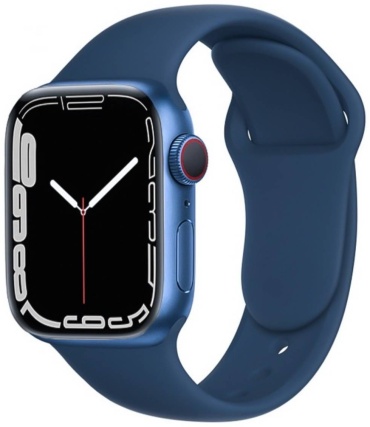 Ремешок MMARKET для Apple Watch Series 10 синий
