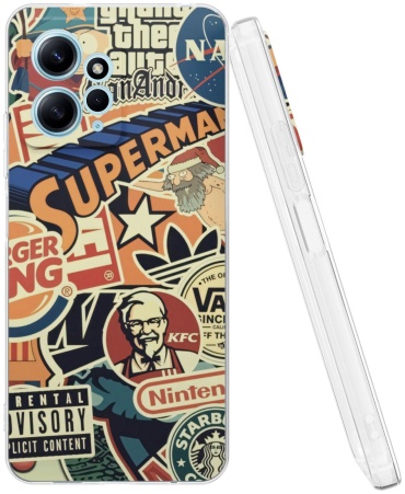 Чехол Mcover для Redmi Redmi Note 12 рисунок