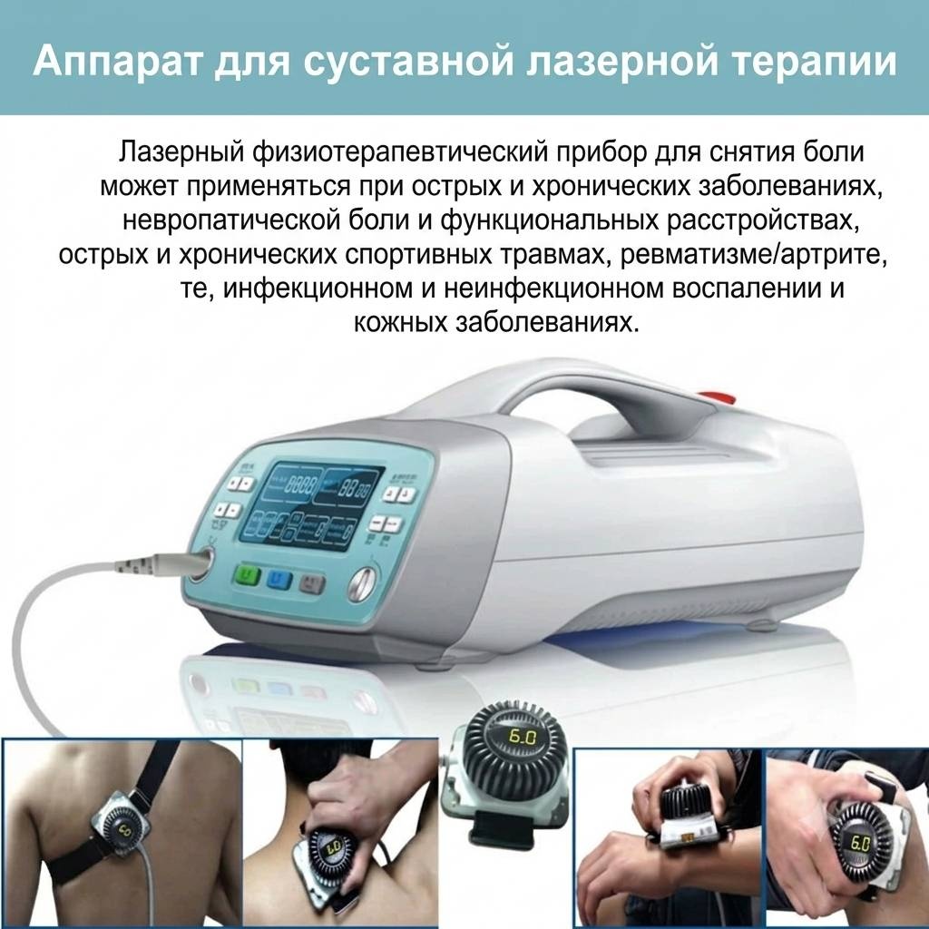 Аппарат Аппарат лазерной физиотерапии GY-L (RG-300IB) белый
