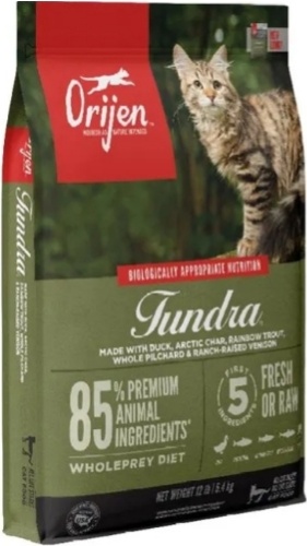 Orijen Tundra оленина, утка, форель, кабан 1 кг