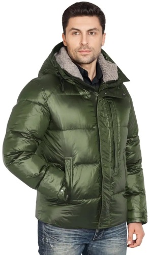 Пуховик TAIS STYLE оливковый