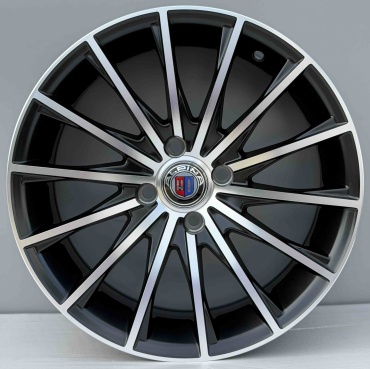 RNO 1015 7x16/4x100 D67.1 ET35 4 диска черный, серебристый