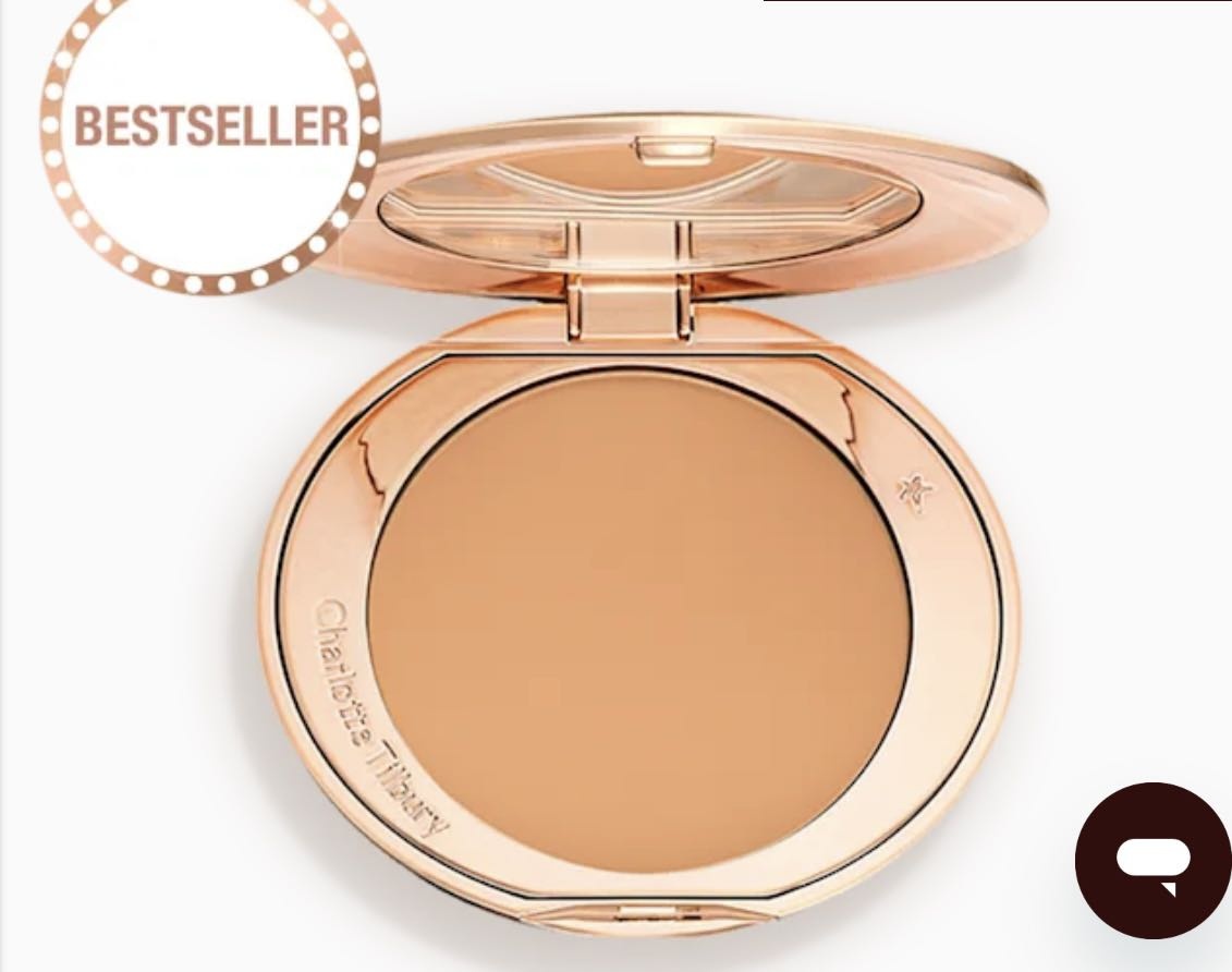 Пудра Charlotte Tilbury Пудра AIRBRUSH FLAWLESS FINIS POWDER сухая 3 TAN/DORE темно-бежевый