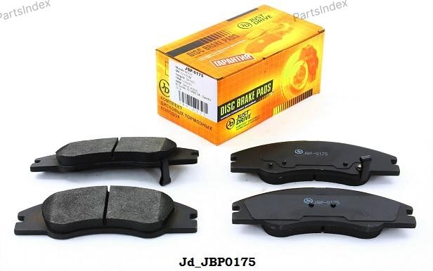 JD Колодки Тормозные Дисковые JBP0175