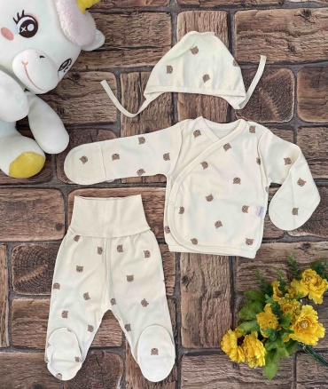 Комплект Dana Baby коричневый, бежевый