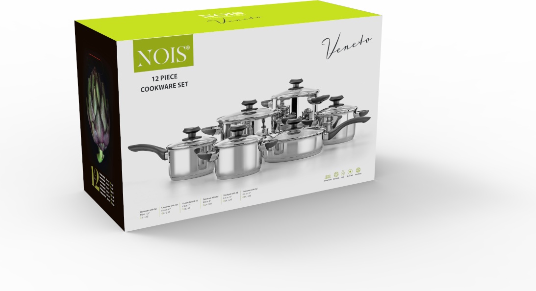 Смешанный набор NOIS 830102 Veneto 12 в 1