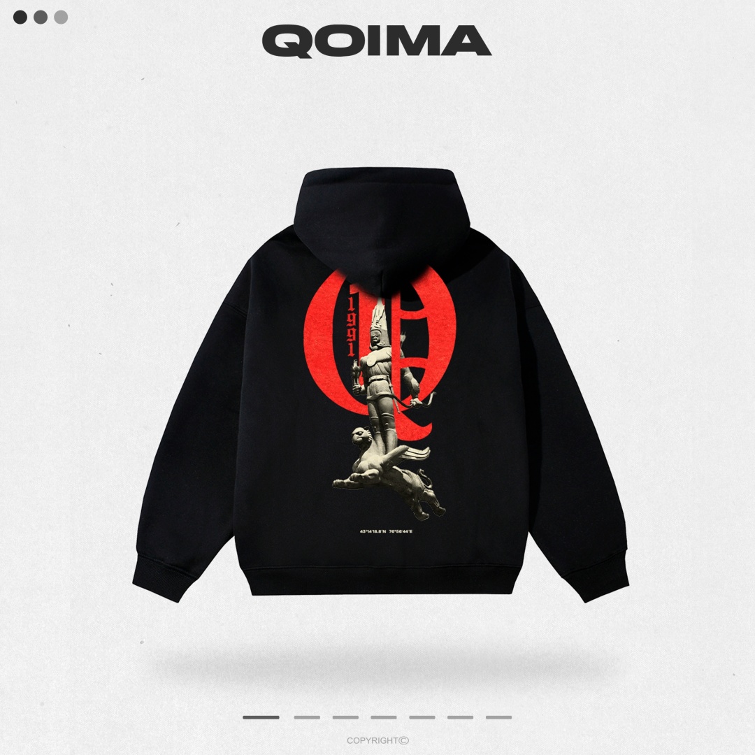Флиска QOIMA черный