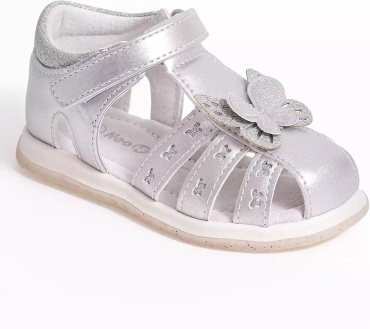 Сандалии Neo Feet серебристый