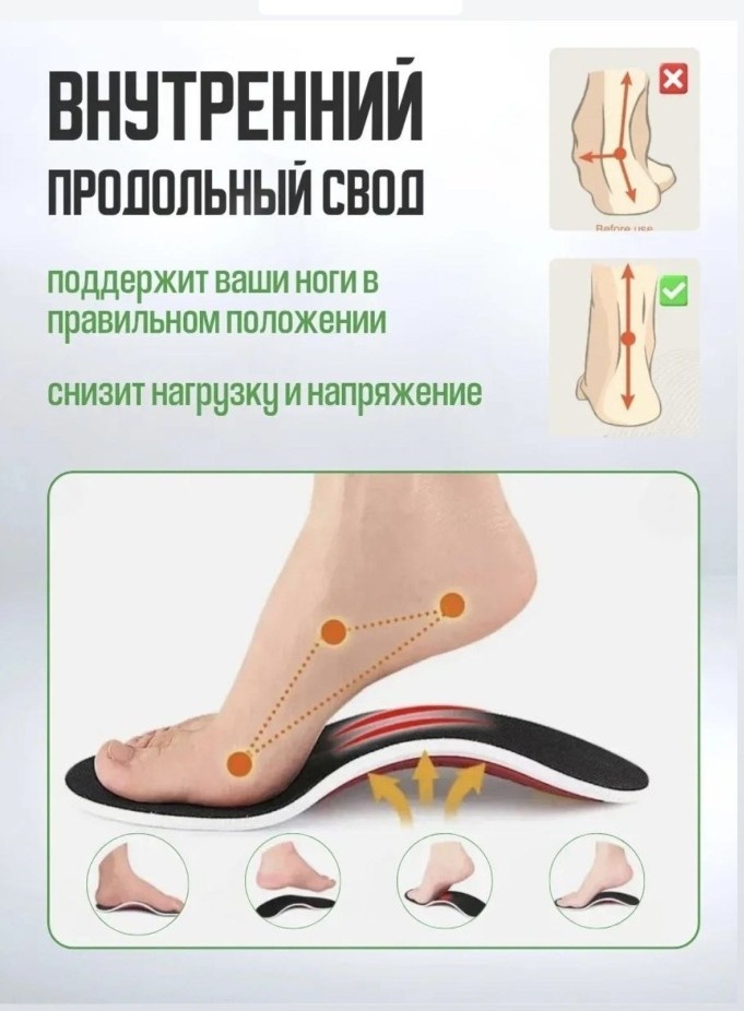 Ортопедические стельки ARDA ARDA размер 40 1 шт