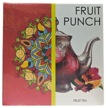 Чай Barbados Fruit Panch фруктовый листовой 180 г