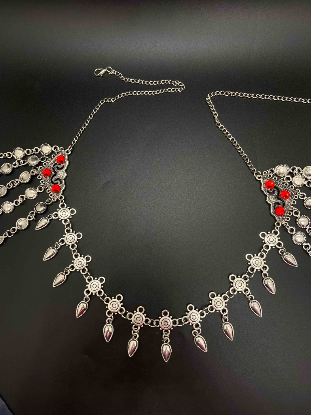 Тика на голову SILVA Jewelry бижутерный сплав, нержавеющая сталь, бисер