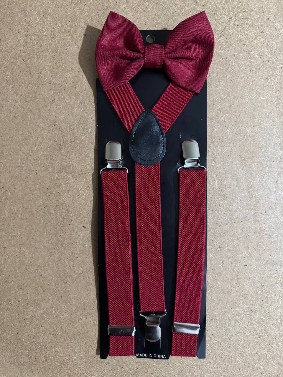 Подтяжки SUSPENDERS длина 110 см, ширина ленты 2 см