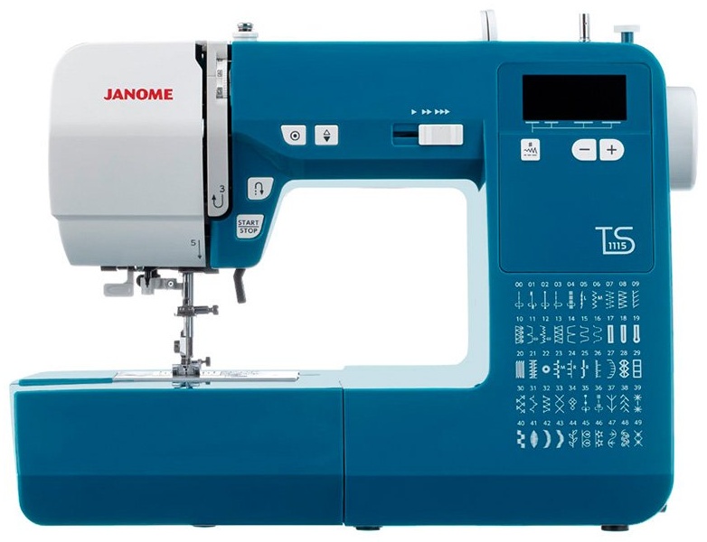 Швейная машина Janome TS1115 бирюзовый