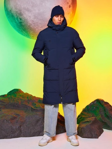 Пальто AZIMUTH синий