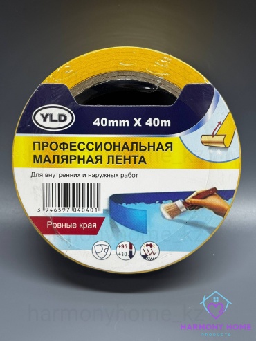 YLD малярная лента 40 мм х 40 м, 1 шт