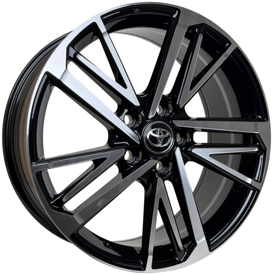 Wheels FBX255-9DD 8x19/5x114.3 D60.1 ET50 4 диска черный, хром