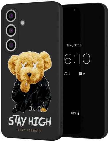 Чехол Mcover для Samsung Galaxy S25 рисунок