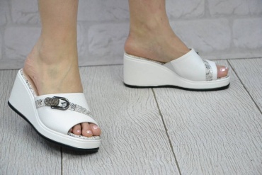 Сабо GLAMOUR белый