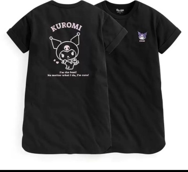 Повседневное платье Kuromi черный