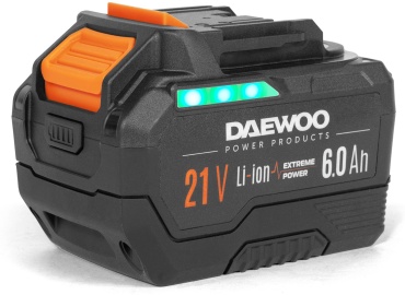 Аккумулятор Daewoo Power Products Аккумулятор DABT 6021Li Li-Ion 21 В 6 Ач Li-Ion 21 В 6 Ач 1 шт