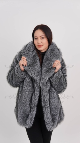 Шуба E&E серый
