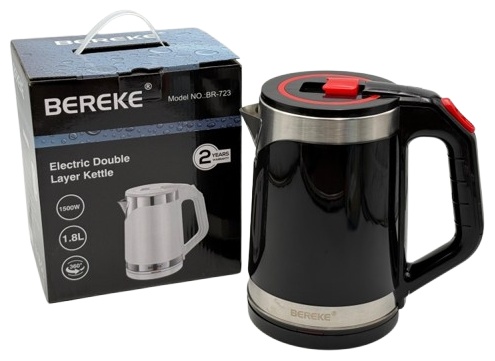 Электрочайник BEREKE BR-723 черный
